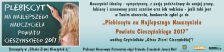 Plebiscyt na najlepszego nauczyciela